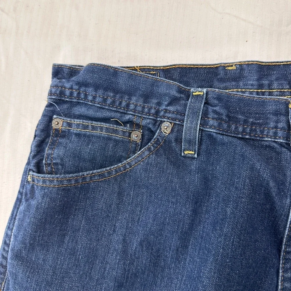 Vintage Y2K Polo Jeans Co RL Mens Brixton Loose Fit Straight Leg Jeans 34 Denim‎